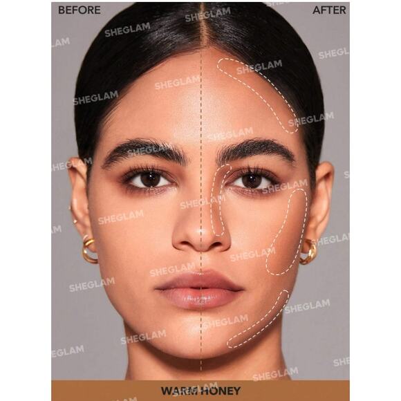 SHEGLAM Snatch & Define Contour Stick - Warm Honey | Cream Contour - Picture 3 of 8